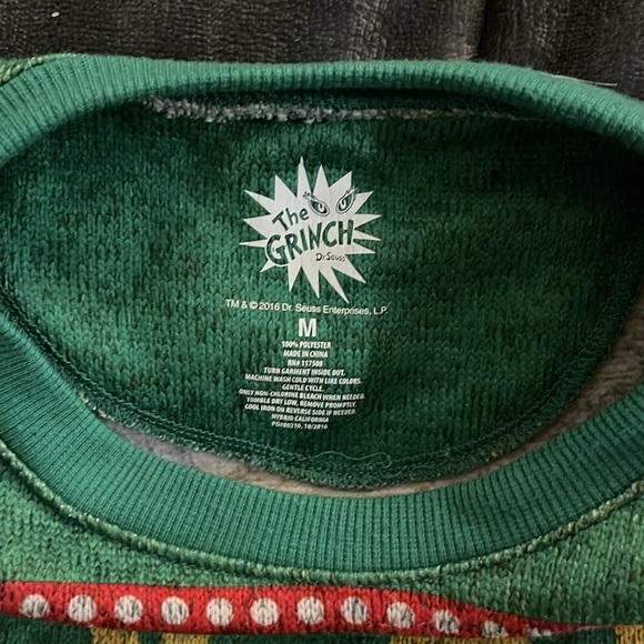 GRINCH ugly Christmas sweater MENS medium - Picture 3 of 4